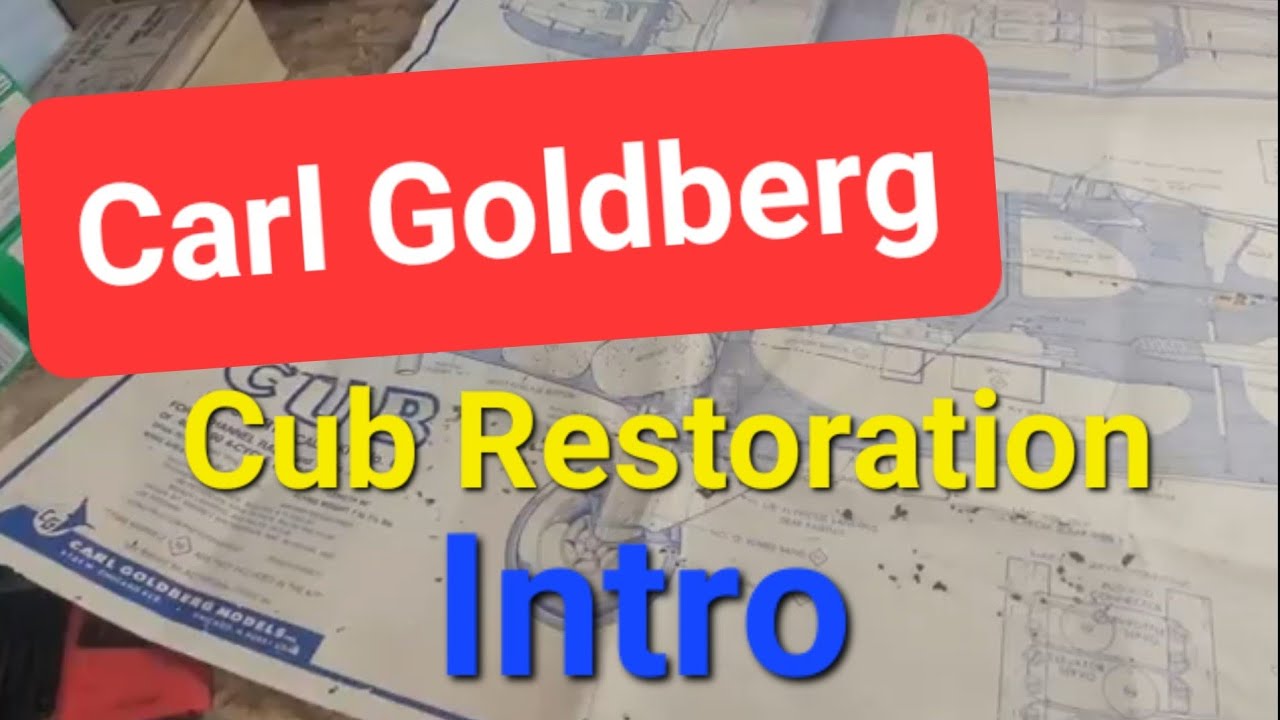 Реставрация автомобиля Carl Goldberg Cub - Введение