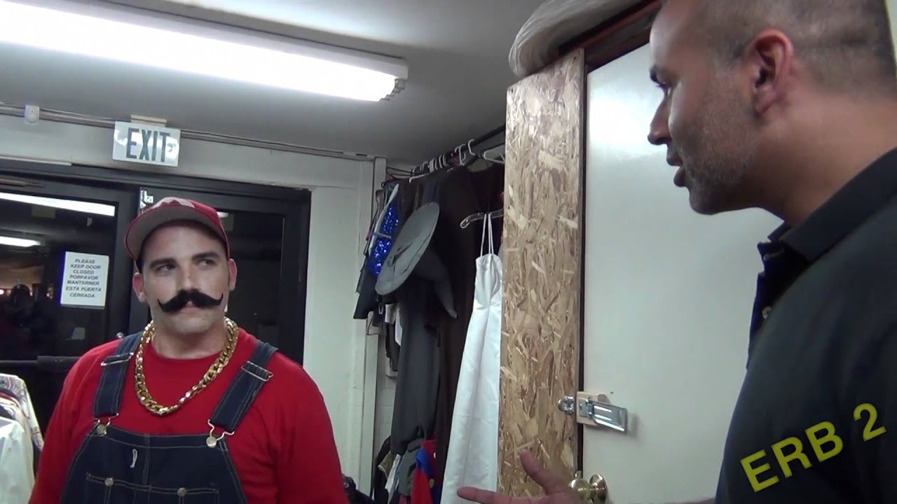 Epic Rap Battles of History.  Behind the Scenes.  Mario Bros vs Wright Bros.