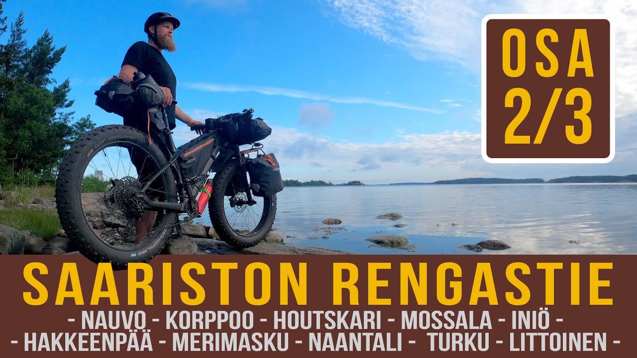 Polkupyöräretki Turun Saariston Rengastielle (Nauvo - Korppoo - Mossala - Iniö - Hakkeenpää) OSA 2/3