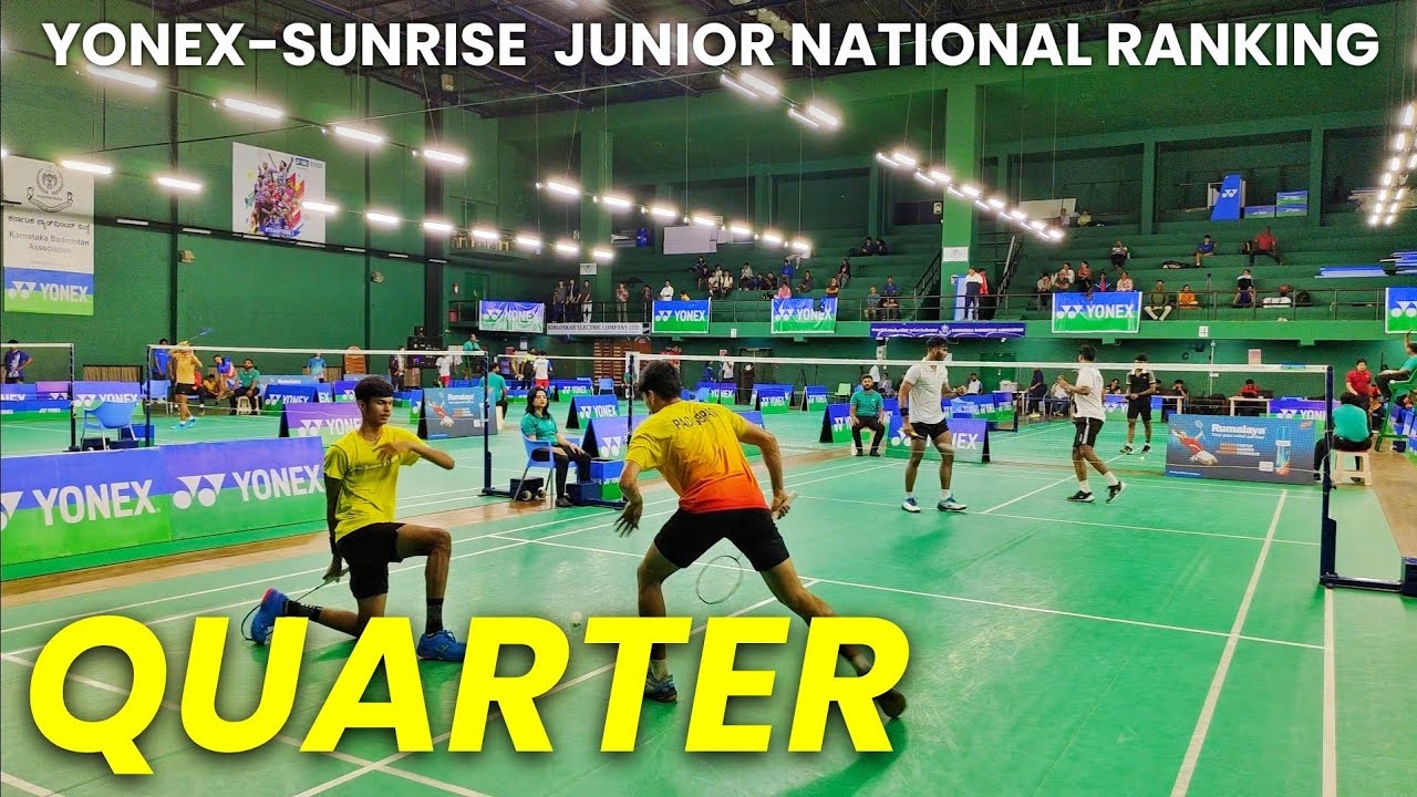 Aman Aneesh/Yudhajit Padigepati vs Bhargav Arigela /Viswa Gobburu | Junior National Ranking 2025