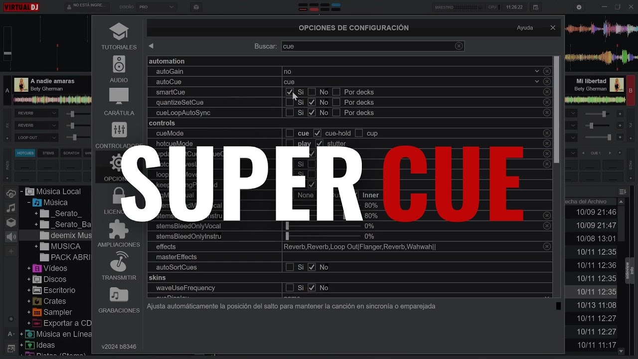 Como CONFIGURAR el CUE en VIRTUAL DJ 2025