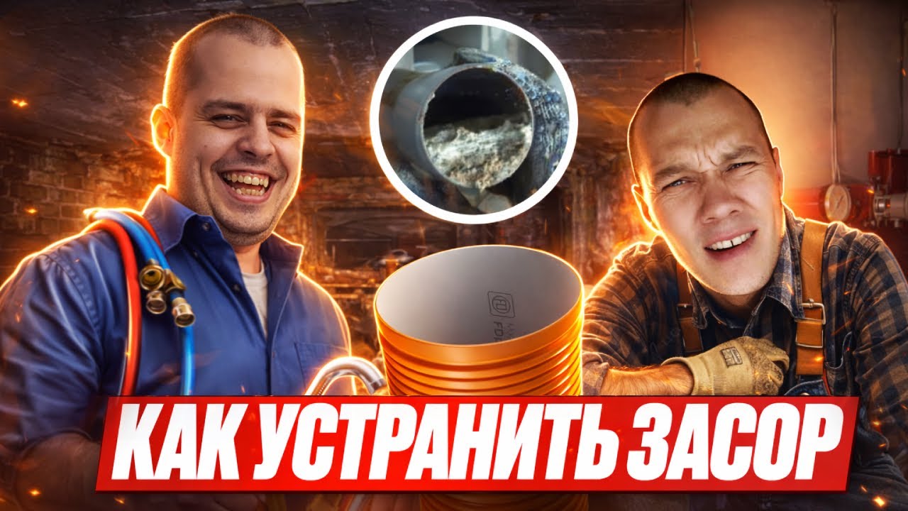 Как устранить засор несколько способов.