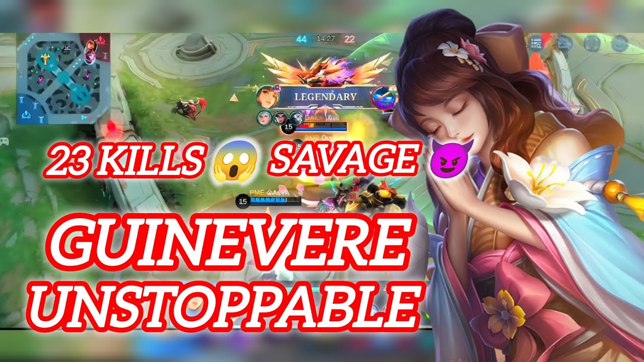 PERFECT COMBOS = LEGENDARY 😍 | Guinevere 23/5/6 MLBB | #mobilelegends #mlbb #guinevere #magemlbb 