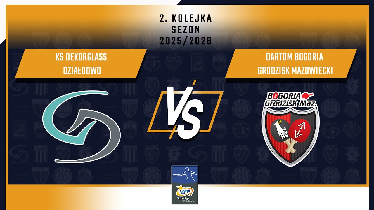 2. Kolejka LOTTO Superligi - KS Dekorglass Działdowo vs Dartom Bogoria Grodzisk Maz.