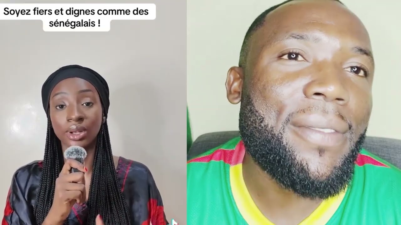 ✌️⭕️CAMEROUNAISE 🇨🇲QUI PARLE DE LA FIERTÉ ET LA DIGNITÉ DE LHOMME SÉNÉGALAIS 🇸🇳✅🥰💯🇨🇲