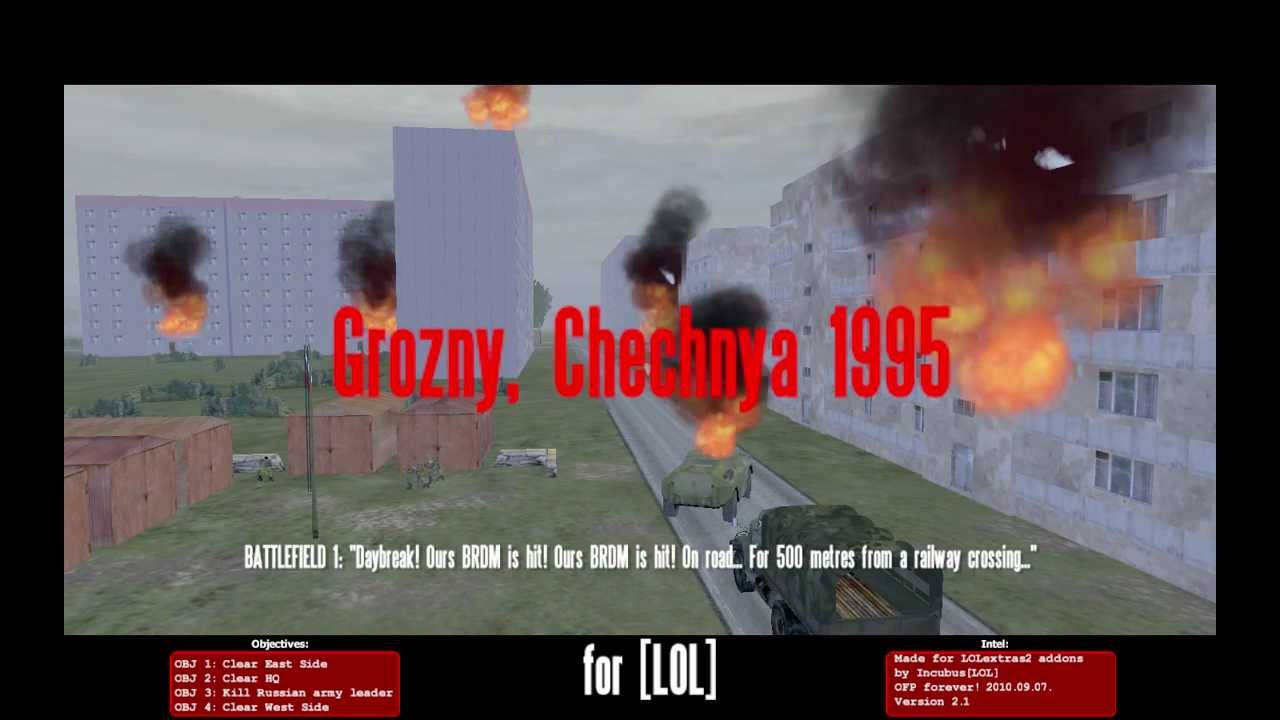 Operation Flashpoint - OFP 1995 Grozny, Chechnya HD
