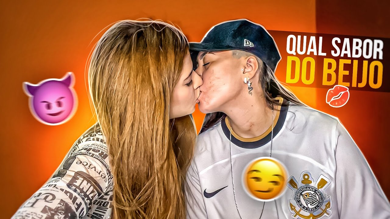 QUAL SABOR DO BEIJO? *gaby trapaceou* | Lua da Hora