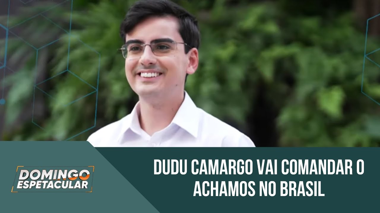 Dudu Camargo assume o comando do 'Achamos no Brasil' e percorre o pa&iacute;s &agrave; procura de hist&oacute;rias