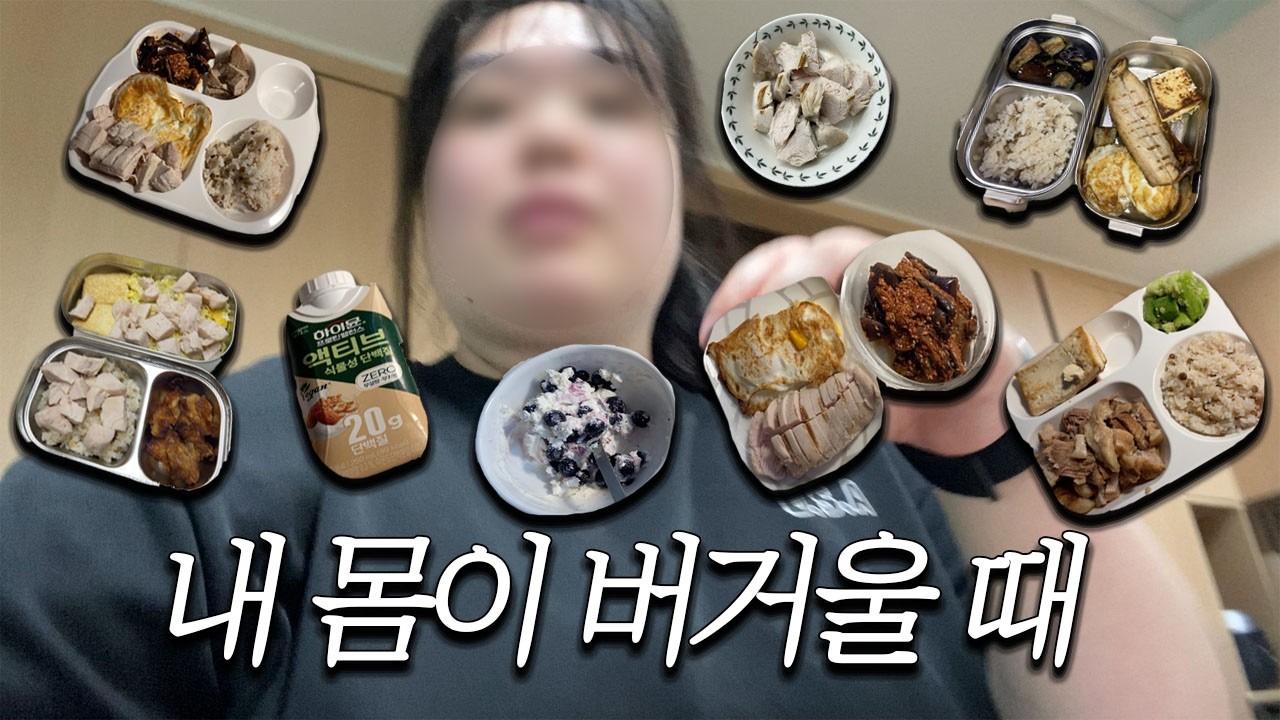 나는 조금씩이라도 변하고 있는 걸까｜직장인 초고도비만 다이어트 vlog