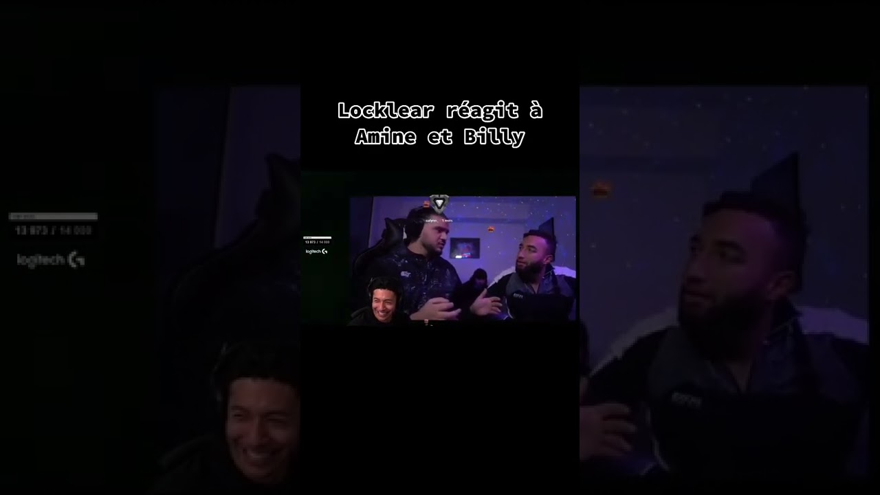 LOCKLEAR REAGIT A BILLY ET ANIME | CLIP TWITCH | #shorts