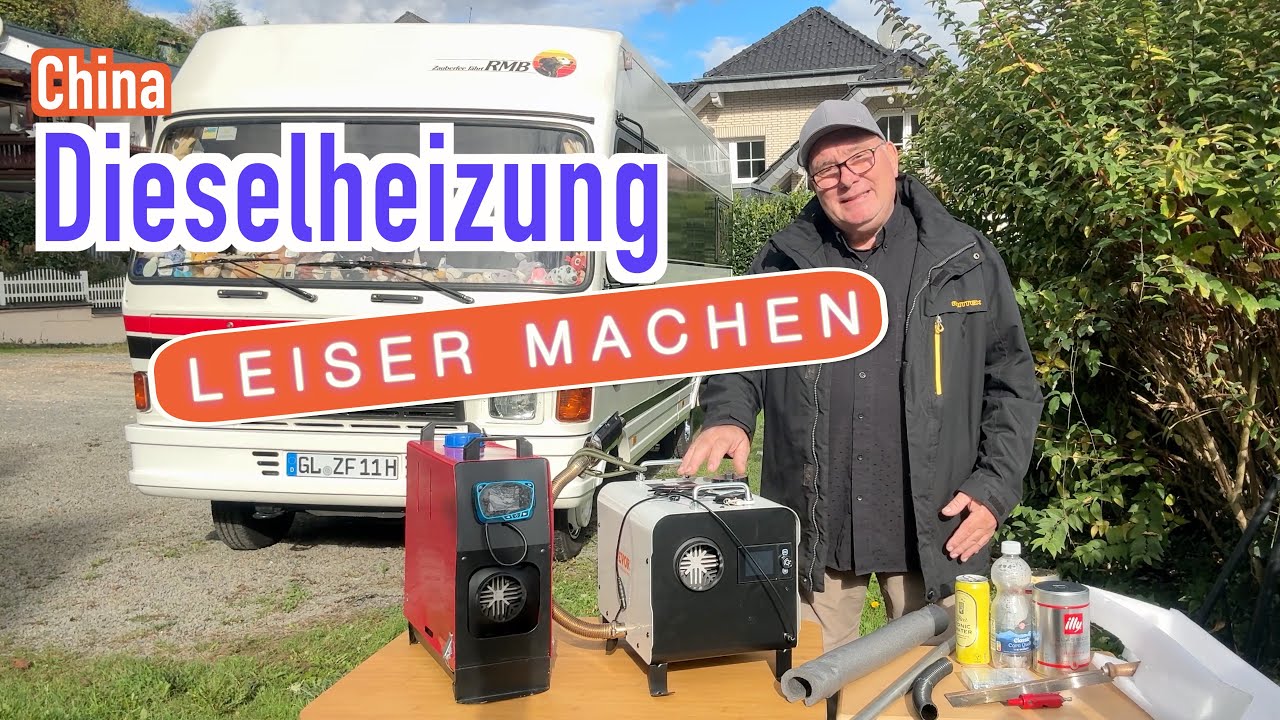 Diesel Heizung Lautstärke halbieren. Einfach und preiswert