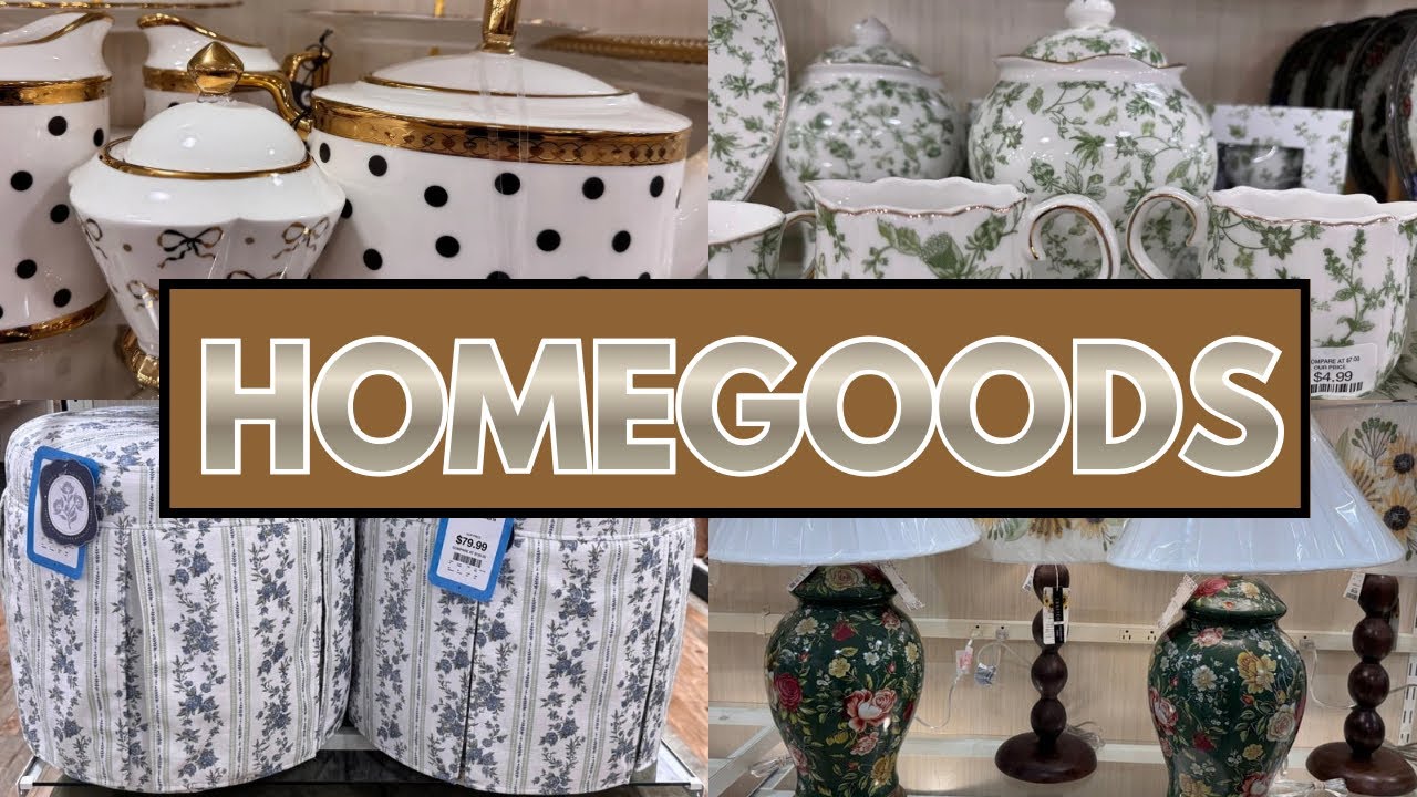 New Home Decor at HomeGoods | Shop With Me | Kitchen & Furniture Decor  !!