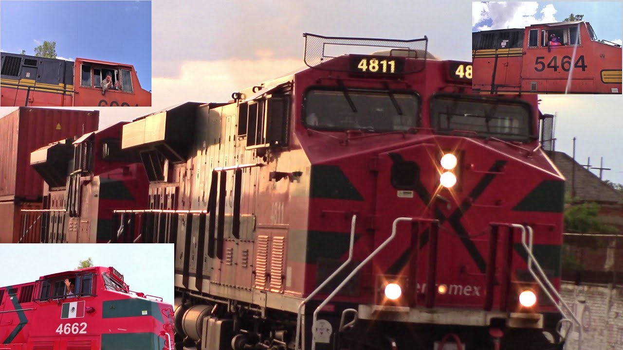 Awesome Train Horn Show Compilation || Tripulación Saludando