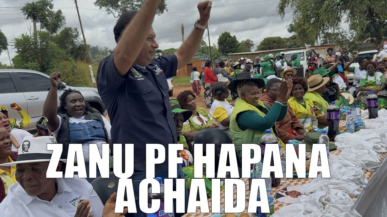ZANU PF HAPANA ACHAIDA ❌