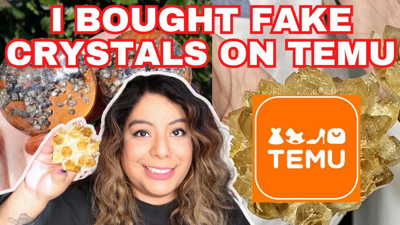 I Bought $146 worth of FAKE Crystals on Temu (they did not want me to make this video)TEMU RESPONDED