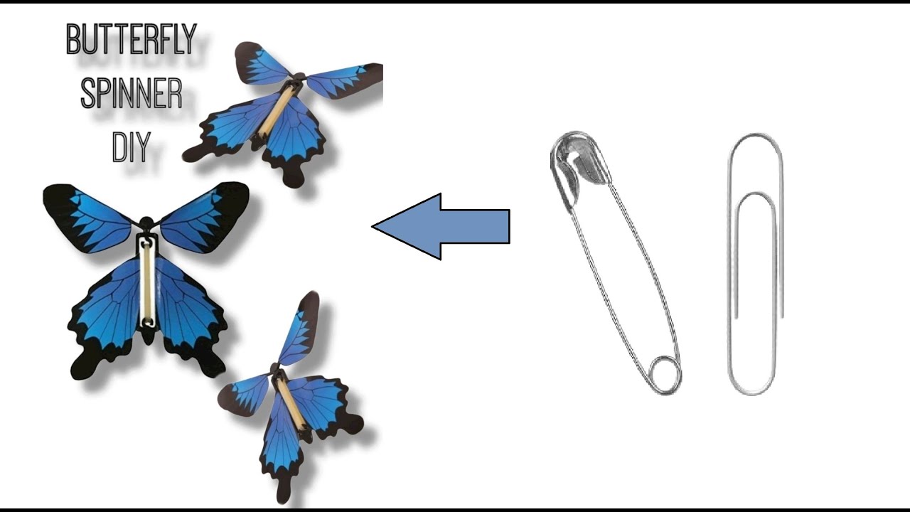 Flying Butterfly Surprise Card  كيف تصنع لعبةلاطفالك  فراشة ورقية تطير ممتع ومسلي craft