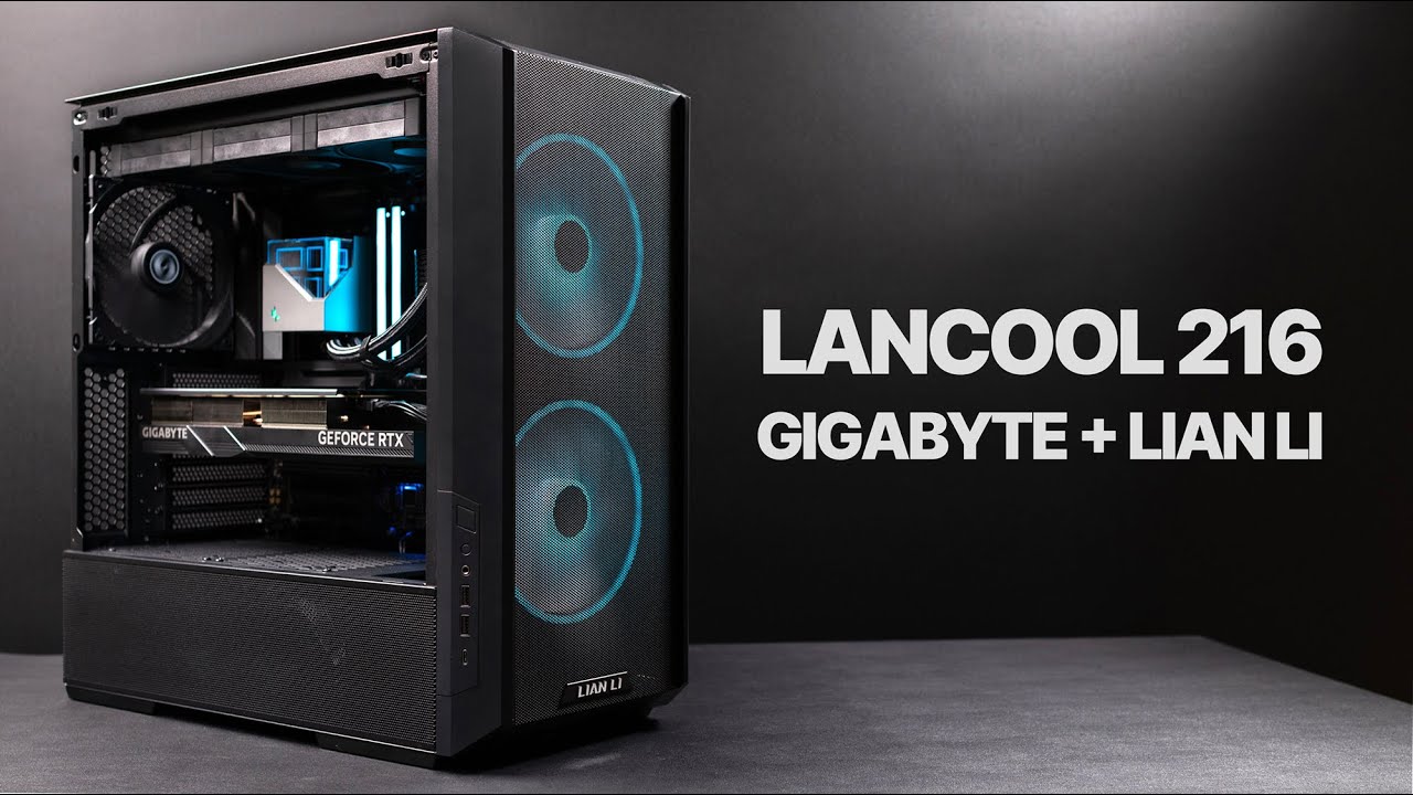 Lian Li Lancool 216 Gaming PC Build | Ryzen 7800X3D | GIGABYTE B650 & RTX 4080