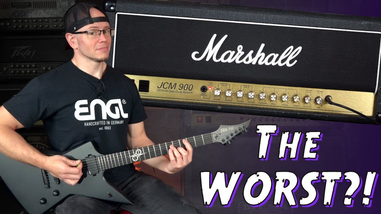 ХУДШИЙ флагманский усилитель Marshall? | Marshall JCM 900 High Gain Dual Reverb 100