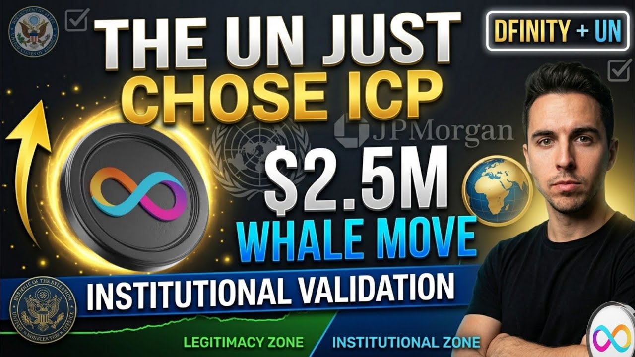 INTERNET COMPUTER ICP Just Hit $100 &mdash; The UN, $2.5M Whale Move & JPMorgan Are ALL Connected