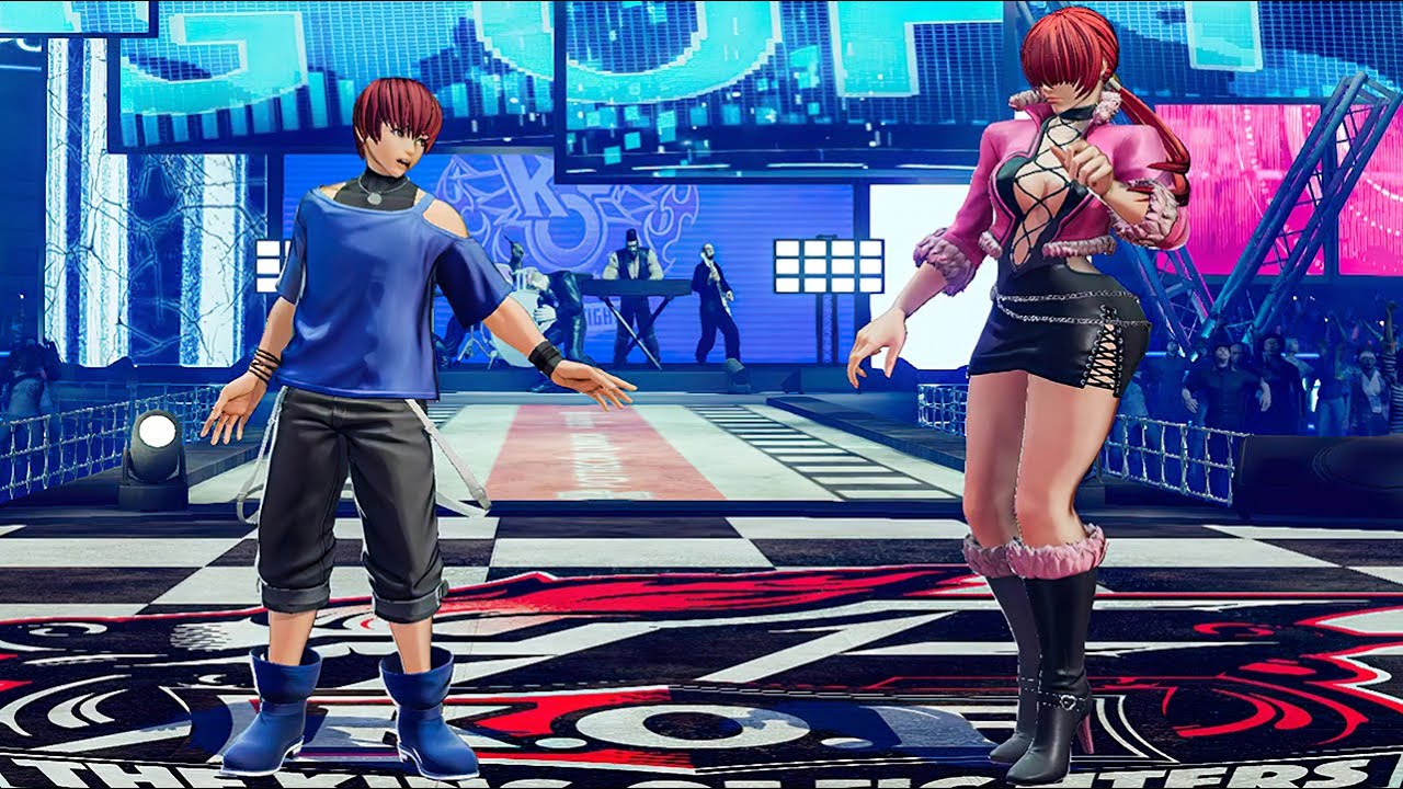 Chris vs Shermie - KOF XV