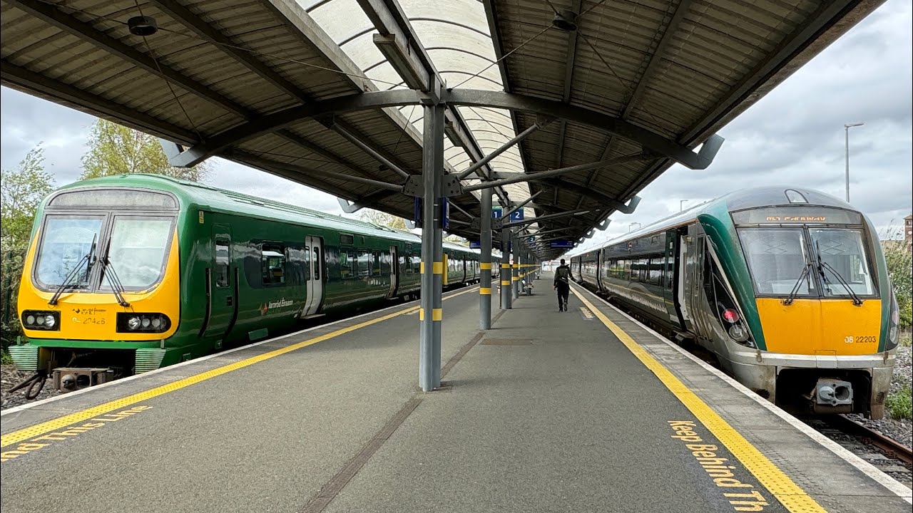 Trains in Dublin, Wicklow and Kildare | Train Compilation | March/April 2024