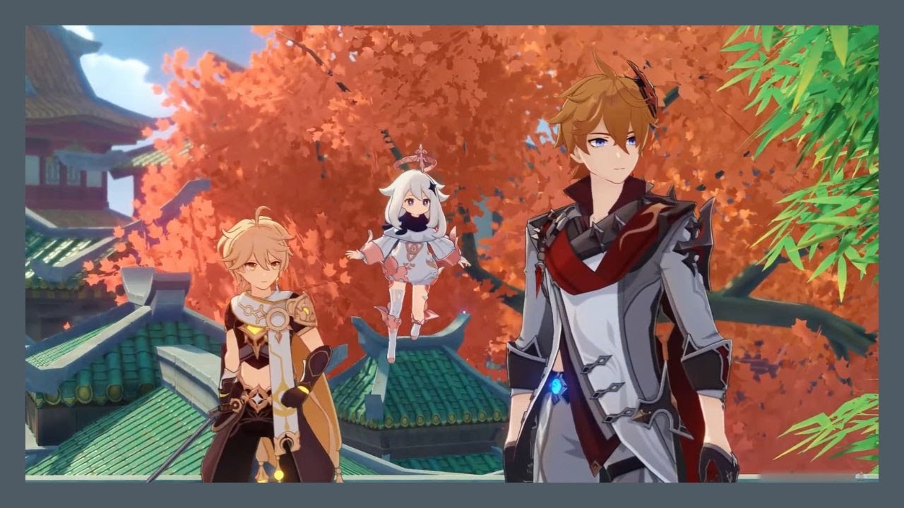 【原神】公子劇情回顧 - Tartaglia Cut Scenes （中配 Chinese VO)