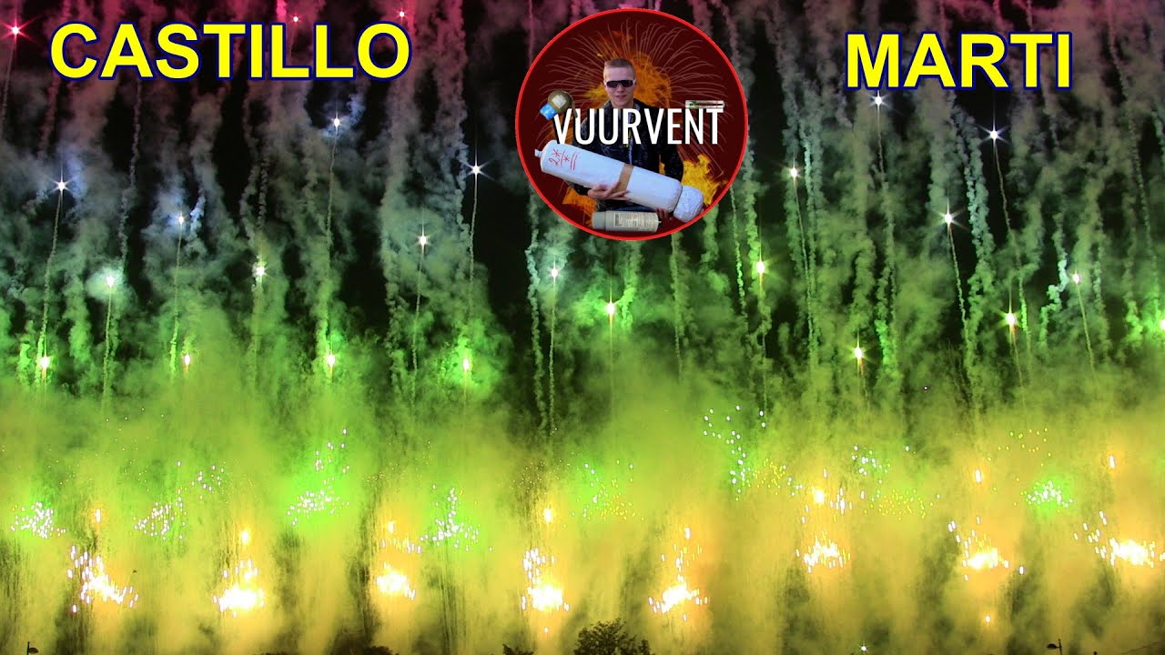 Castillo - Marti - Las Falles 2024 - VALENCIA - BIG FIREWORK SHOW