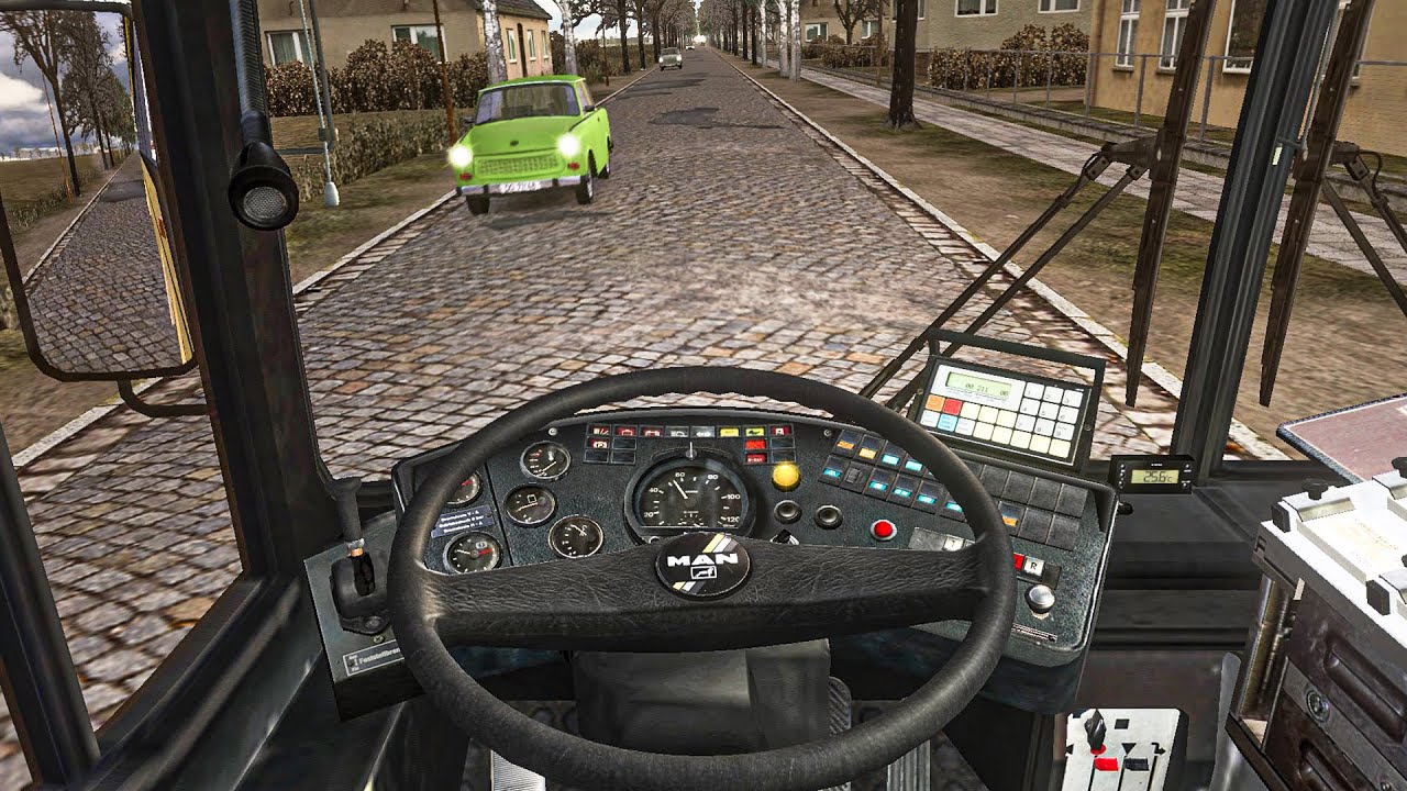 MAN SD202 | OMSI 2 | Steering Wheel Gameplay