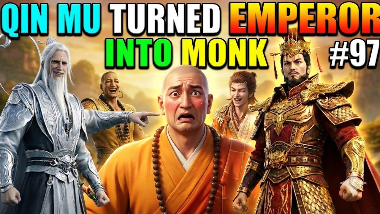 Qin mu saved and turned emperor into a monk😂.Tales of herding Gods episode97 novel explanation Hindi