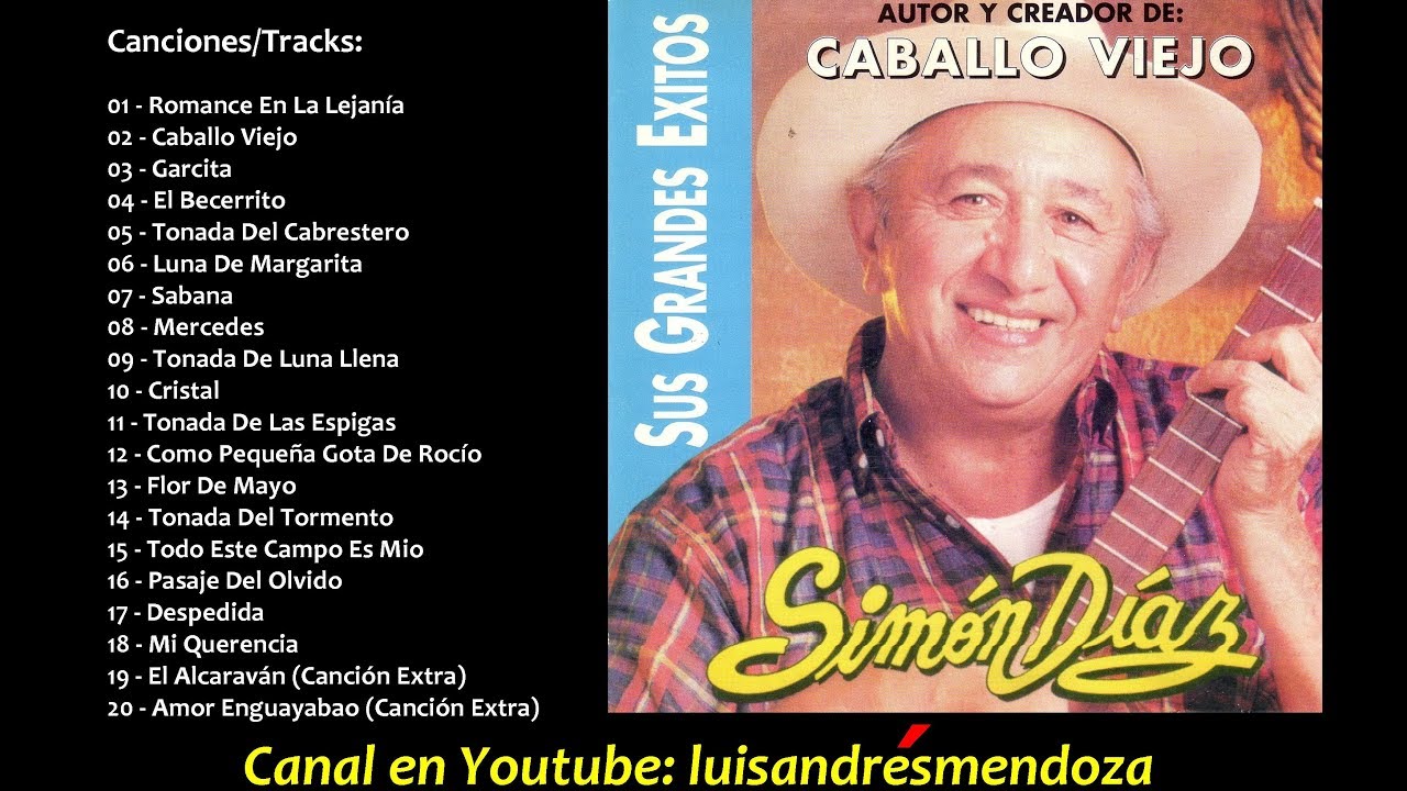 Sim&oacute;n D&iacute;az - Grandes Exitos [1989] (Disco Completo) Full Album