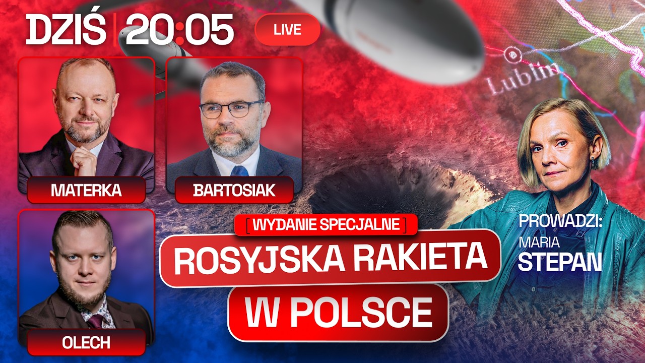 ROSYJSKA RAKIETA W POLSCE. BARTOSIAK, MATERKA, OLECH | PROGRAM SPECJALNY