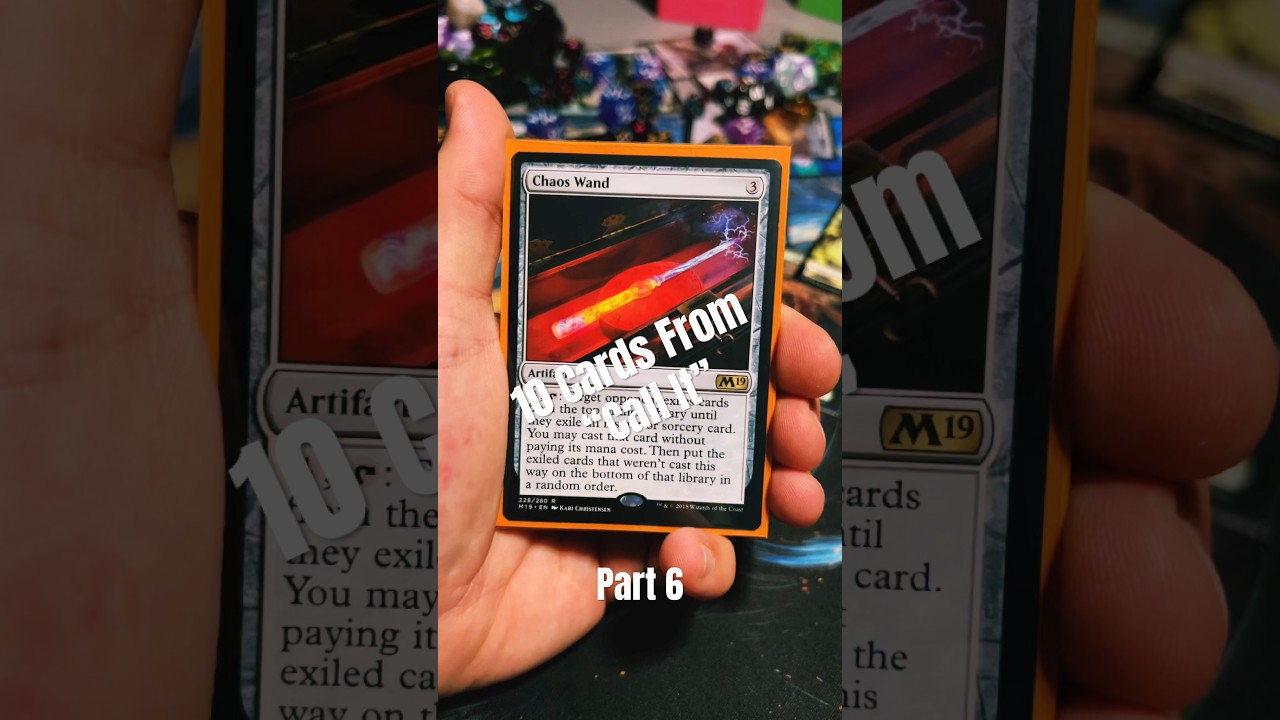 Lucky Toss Okaun & Zndrsplt Eyes of Wisdom and Chaos #mtg #mtgcommunity #commander #mtgdecks #cards