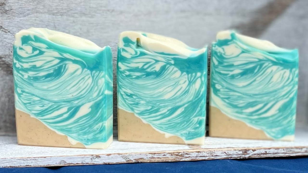 Cold Process Soap Making “High Tide”