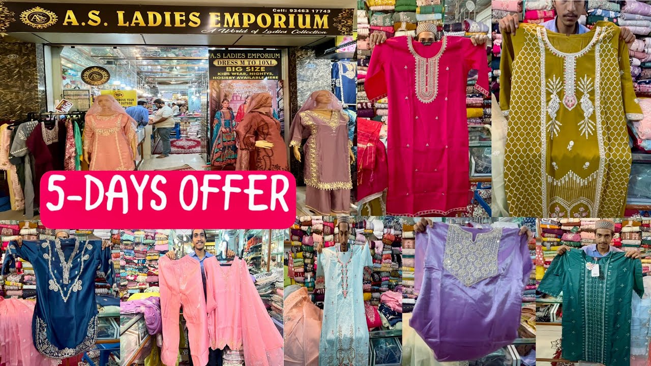 Hyderabad famous😱AS ladies Emporium🛍️5￼- DaysRamzanoffer✨pakistanisuits,New collection#viralvideo 🔥🔥
