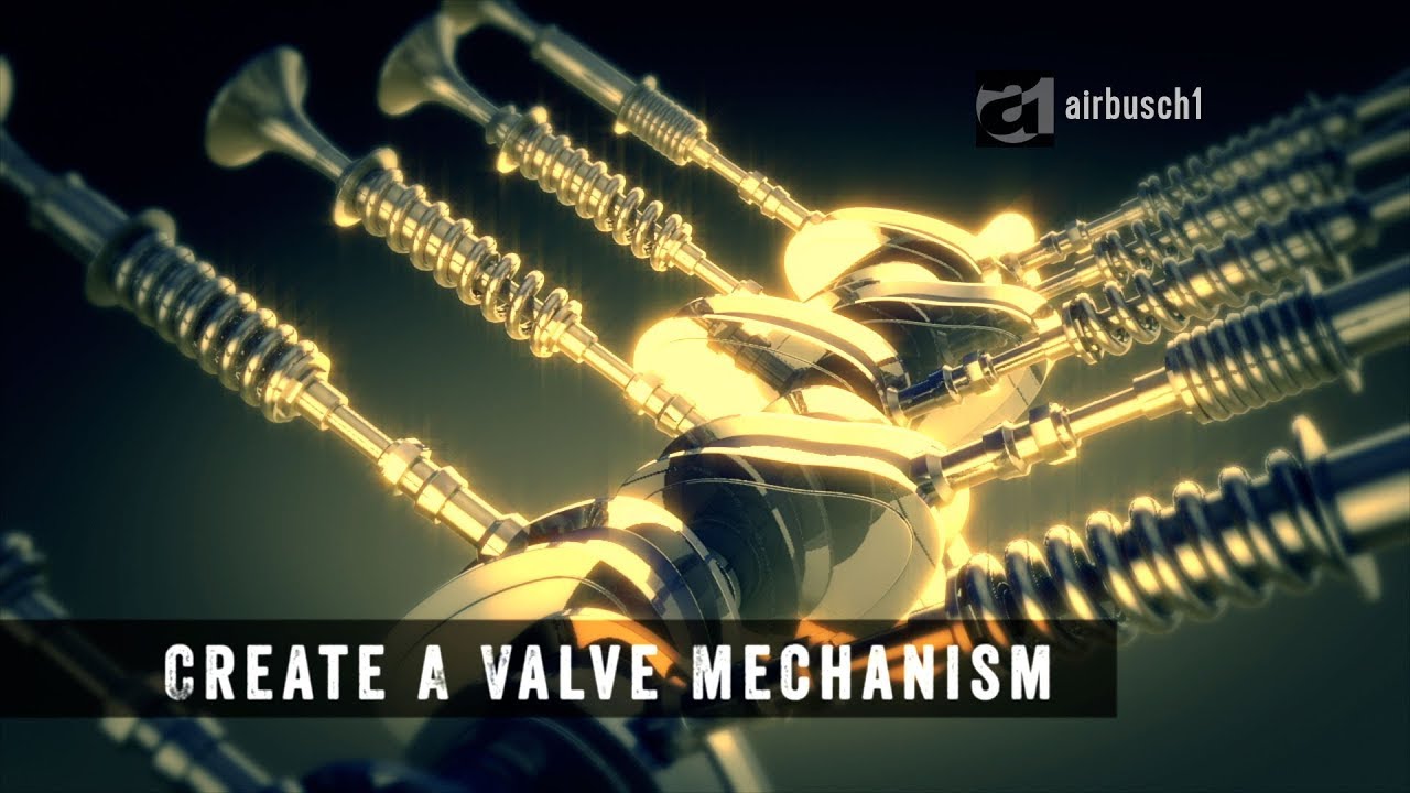 Valve Mechanism Tutorial for Cinema 4D