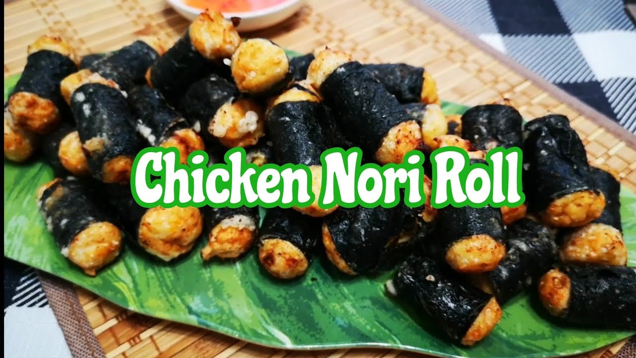 Trending Chicken Seaweed Roll (Ulam and Snack Idea)