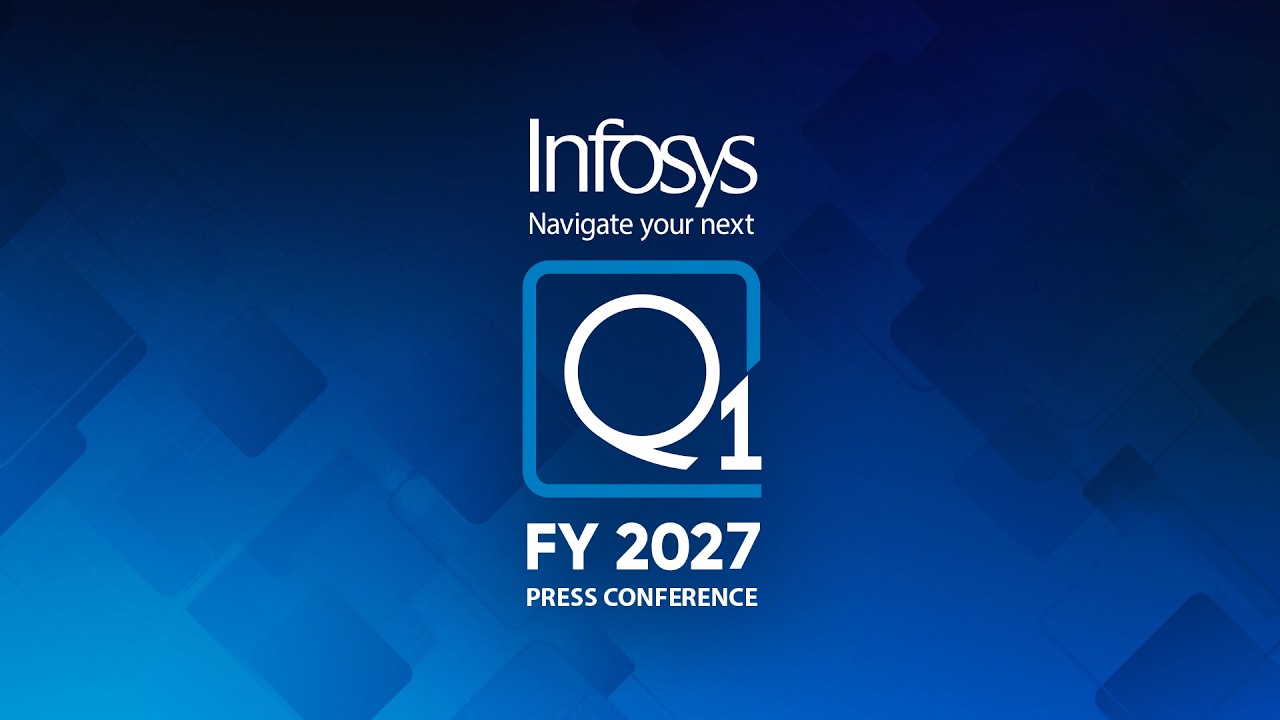 Прямая трансляция: Пресс-конференция Infosys по финансовым результатам 1-го квартала 2027 финансо...