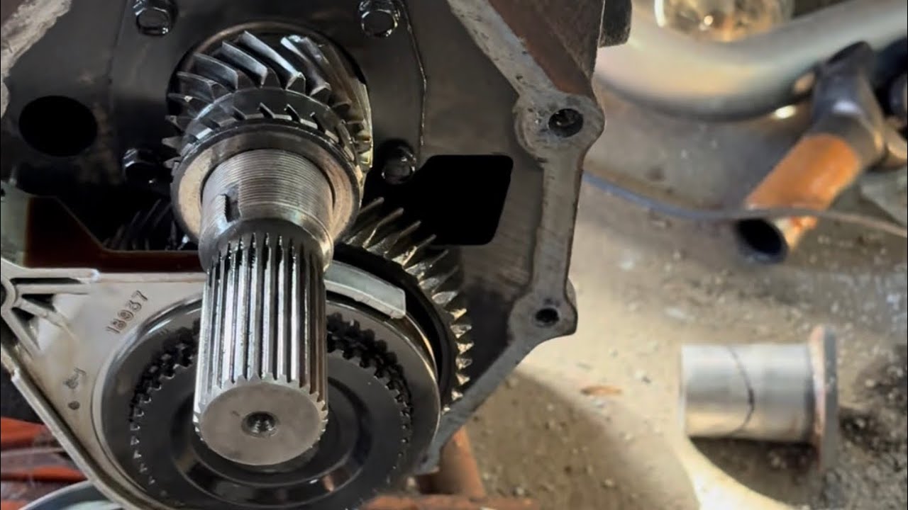 When you ignore the cheap fix you get this! (NV4500 transmission)