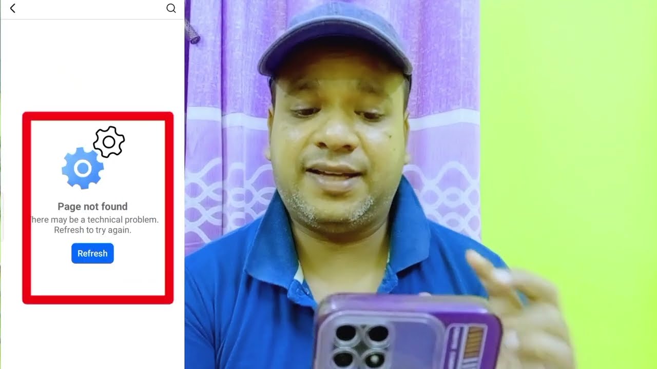 ⚠️ Page Not Found Here May Be a Technical Problem 2025 | Refresh to try again | Content monetization