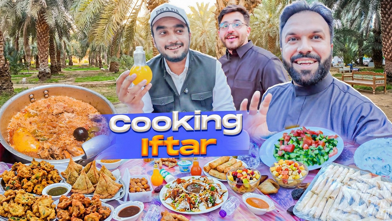 Cooking Iftar at the Garden of Salman Farsi RA | ft. @ParamservantofAllah