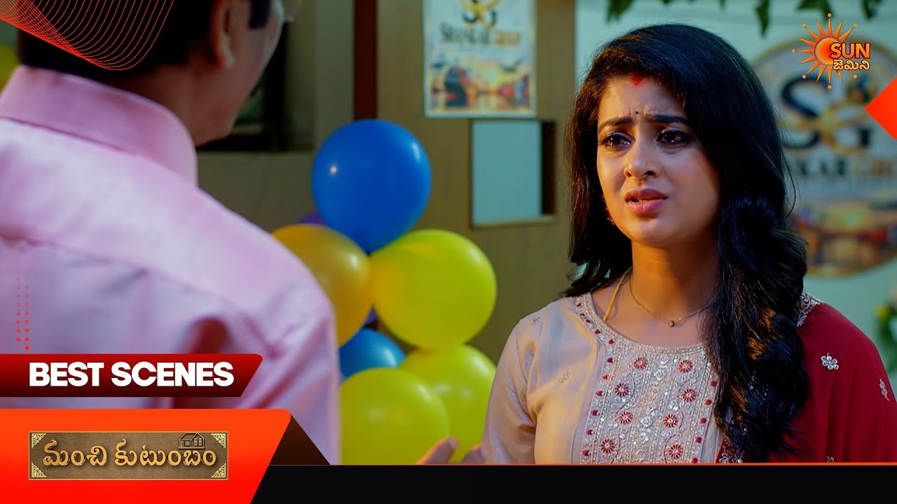 Manchi Kutumbam - Best Scenes | 06 Oct 2026 | Telugu Serial | Sun Gemini