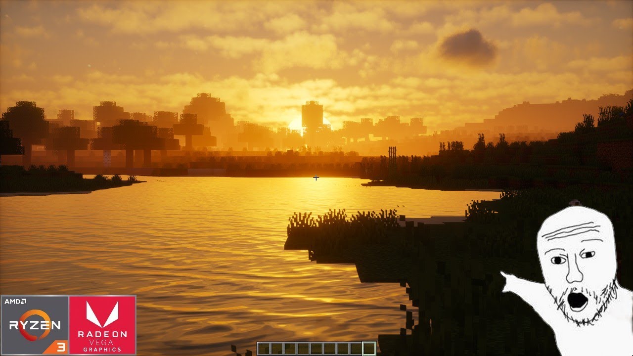 MINECRAFT EN UN RYZEN 3 3200G