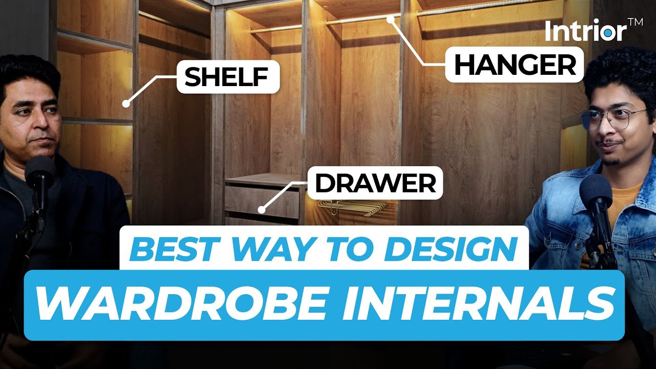 Planning Wardrobe SHELVES and DRAWERS | Creating a Perfect Internals for your Wardrobe | #wardrobe