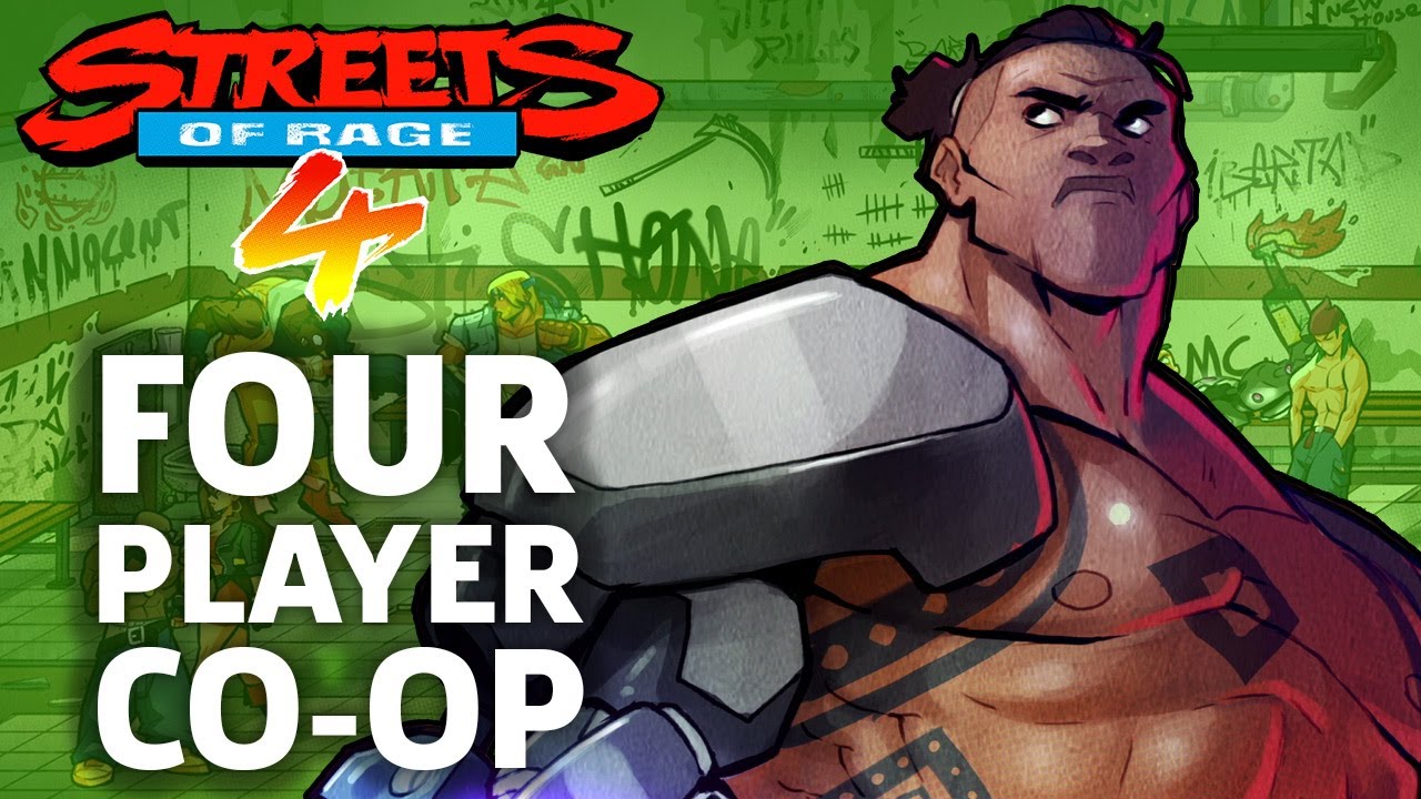 11 Minutes Of Streets Of Rage 4 Co-op Gameplay | PAX East 2020