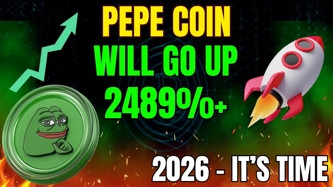 PEPE COIN PRICE PREDICTION 2026 JANUARY - PEPE IS GOING TO SKYROCKET - LATEST ANALYSIS