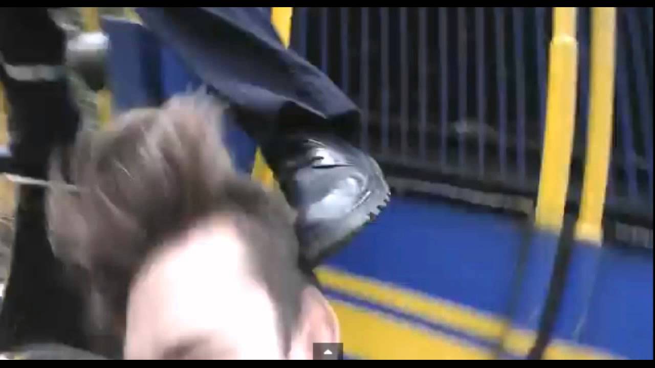 Kid Kicked in the head by Train Driver! watch why