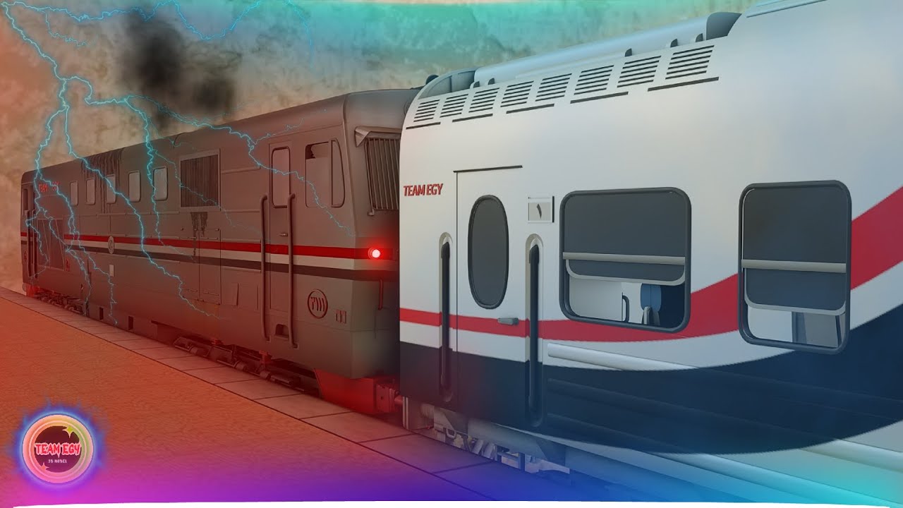 سكك حديد مصر رحلة من داخل قطار 1212 الروسي من (طنطا👈🏽بنها) داخل محاكي القطار/TRAIN SIMULATOR❤️
