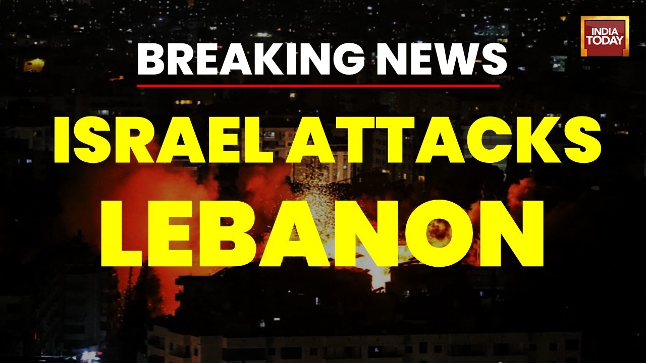 Israel-Lebanon War: Israeli Drone Strikes Ramada Hotel In Beirut; Hundreds Killed In Lebanon