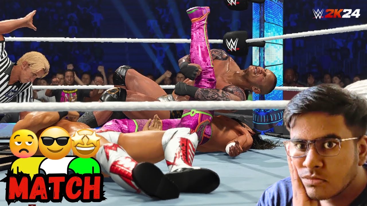 Extreme Triple Threat Match Ever! | WWE 2K24 | Quantaamo
