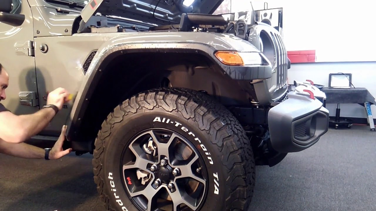3M Full  Wrap Clear Bra -2018 Jeep Wrangler by: Tint Pros 216-906-6084